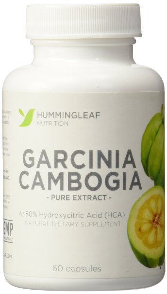 ALL NEW FORMULA! 80% HCA Garcinia Cambogia Extract Pure for Weight Loss As Seen on Dr Oz ★ LOSE WEIGHT OR YOUR MONEY BACK ★ With Potassium and Calcium to Aid Absorption - All Natural Fruit Extract with No Side Effects - Ultra Premium Fat Buster Dietary Supplement and Appetite Suppressant - No Fillers or Binders, No Artificial Ingredients - FAST & FREE Shipping from Canada