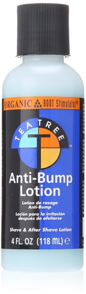 Organic Root Stimulator Tea Tree Oil Anti Bump Lotion, 4 Ounce