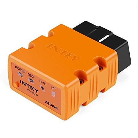 INTEY Mini Bluetooth OBD2 Reader Car Vehicle Fault Code Reader Auto Diagnostic Scan Tool, Read and Clear Error Codes (Android ONLY)