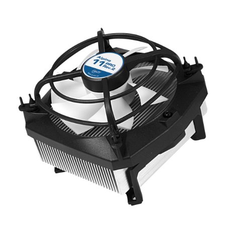 ARCTIC Alpine 11 Pro Rev 2 CPU Cooler - Intel Supports Multiple Sockets 92mm PWM Fan at 23dBA