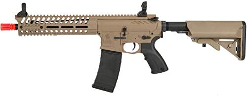 Lancer Tactical Elite Electric Recoil Multi Mission 10.5 RIS Carbine (MMC) AEG (Tan/Polymer)