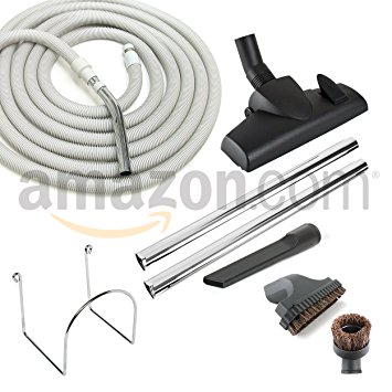 Deluxe 50' Central Vac Vacuum Hose and Attachment Kit