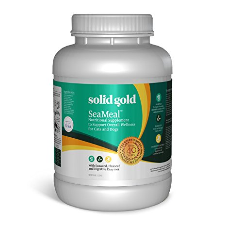 Solid Gold SeaMeal Kelp-Based Nutritional Supplement for Skin & Coat, Digestive, and Immune Health in Dogs, Cats & Horse