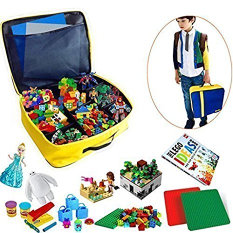 Magecraft Multi Organizing Carrying Storage Case Bag For Bricks Dolls and Action Figures Toys