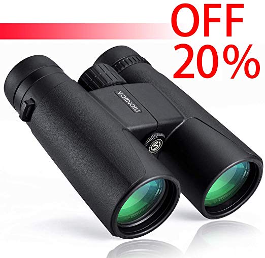 Binoculars for Adults Compact,12x42 HD Professional Binocular with Clear Weak Light Night Vision,Easy Focus Binoculars for Birds Watching,Concerts,Outdoor Hunting,Travel with Phone Adapter