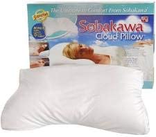 Sobakawa Cloud Pillow 12.6" x 18.5" x 3.15" (Two Pack)