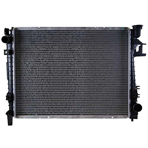 Prime Choice Auto Parts RK972 New Complete Aluminum Radiator