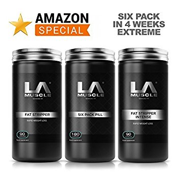 LA Muscle Six Pack in 4 weeks (Extreme):-Special Amazon Price - Buy Now Before Prices go back UP!! RRP £145