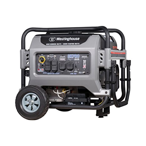 Westinghouse 8KPRO Gas Powered Portable Generator with Remote Electric Start - 8000 Running Watts and 10000 Starting Watts -  Gas Powered - CARB Compliant