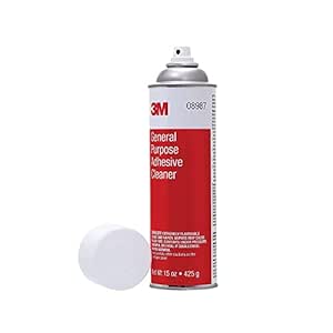 3M General Purpose Adhesive Cleaner (425 g, Clear) | Removes Sticky Residue from Glue, Stickers and Tapes | Safe on Paint