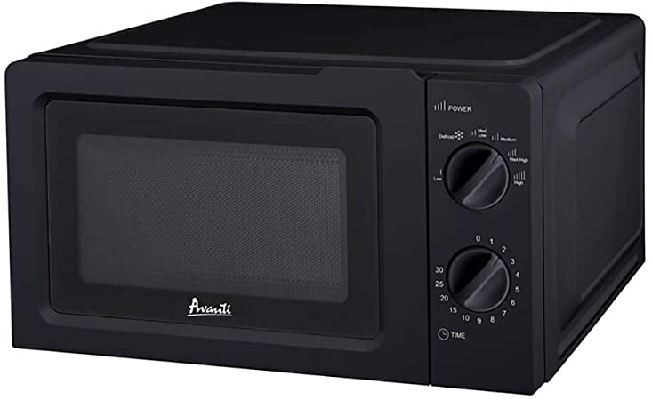 Avanti MM07K1B 0.7 Black Countertop Manual Microwave Oven