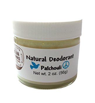 Best All Natural Deodorant for Men, Women, and Teens to Keep You Dry and Fight Odor, Lasts All Day, 60 Day Supply, Aluminum Free, Paraben Free, Patchouli, 2 Oz. Jar, Compare to Primal Pit Paste