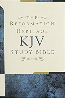 The Reformation Heritage KJV Study Bible - Hardcover