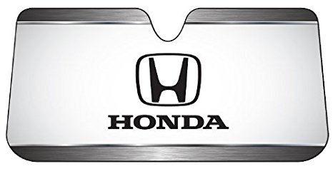 Honda H Logo with Script Car Truck SUV Front Windshield Sunshade - Accordion Style