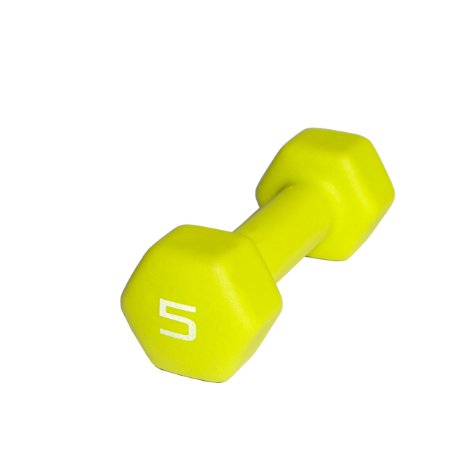 CAP Barbell Neoprene Coated Dumbbell, Single