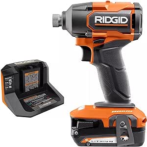 RIDGID 18V Brushless Cordless 1/4-inch Impact Driver Kit