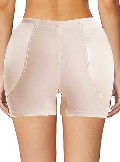 Women Hip Enhancer Panties Boy Shorts Padded Body Shaper Butt Lifter Shapewear Underwear Pads Tummy Control Seamless