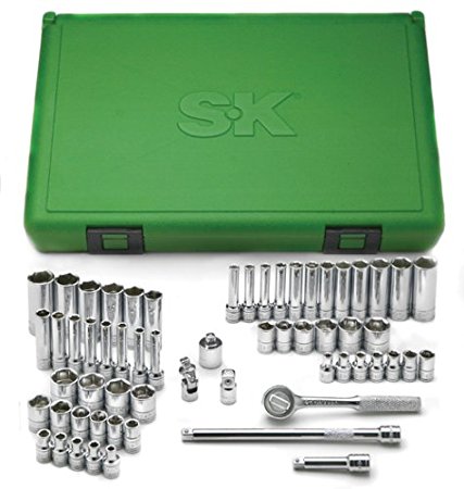 SK 91860 1/4-inch Drive 60-Piece 6 Point Socket Super Set