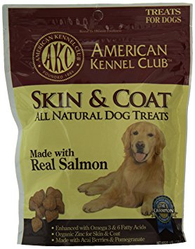 American Kennel Club Salmon All Natural Treats for Skin and Coat, 6 ounce