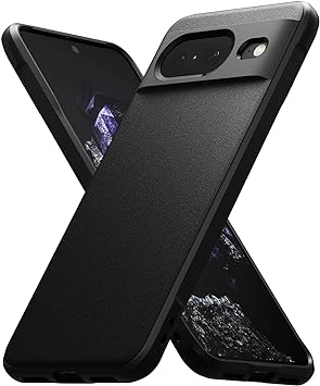 Ringke Onyx Case Kompatibel mit Google Pixel 8 Hülle, Verbesserte Griffigkeit Rutschfestes Mattierte TPU Handyhülle für Pixel 8 5G (2023) - Black