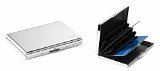 SUPER DEAL - RFID Secure Silver Stainless Steel Wallet Credit Card Holder by NDX Global