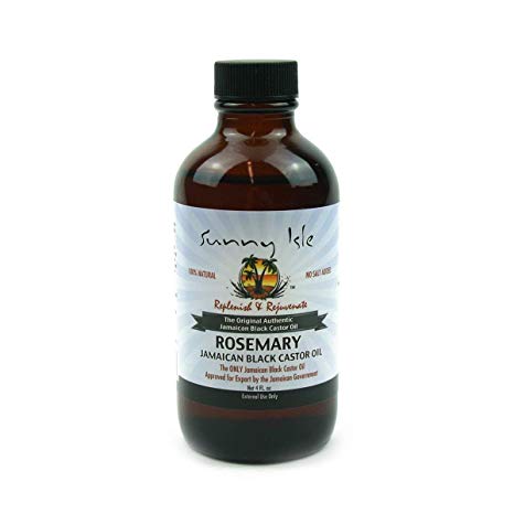 Sunny Isle Sunny isle jamaican black castor oil 4oz -rosemary, Rosemary, 4.0 Ounce