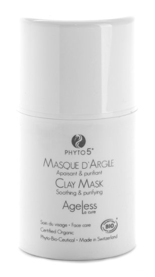 Clay Mask by Ageless La Cure - Natural, Organic Soothing and Hydrating by Phyto 5, 1.75 Ounce