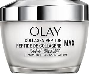 Olay Collagen Peptide 24 MAX Face Moisturizer Cream, Fragrance Free, 50 mL