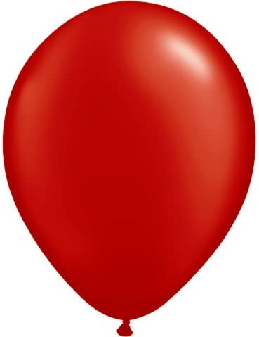Qualatex Latex Balloons, 11", Pearl Ruby Red