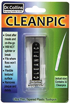 Dr. Collins  CleanPic, 32 Count Package