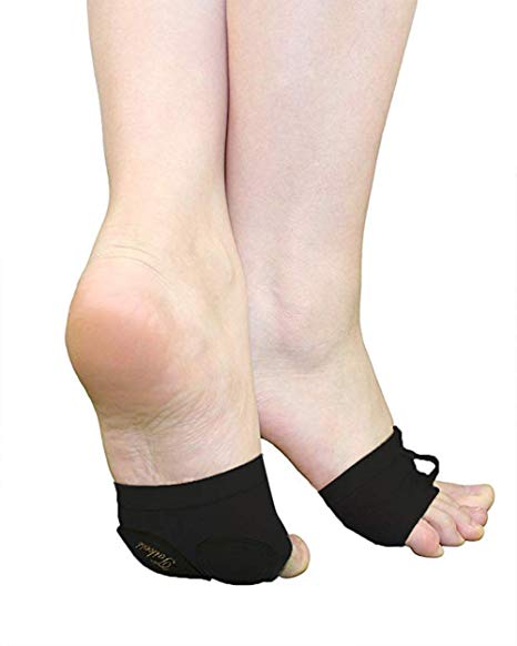 Women Lyrical Shoes Foot Thong Dance Paw Half Sole Foot Toe Undies