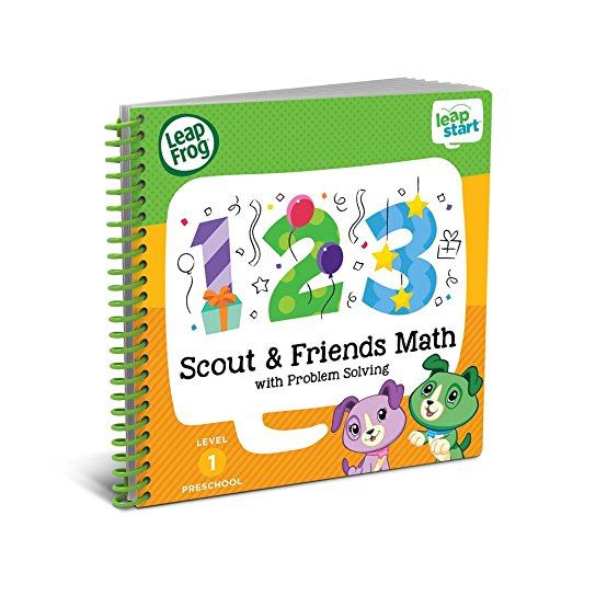 LeapFrog LeapStart Preschool Activity Book: Scout & Friends Math and Problem Solving