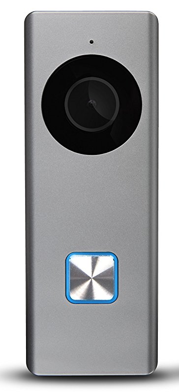 RCA Smart Doorbell Home Security Wifi Video Camera with Mobile Doorbell Ring,16GB Micro SD Card, 2-Way Talk, Night Vision and Motion Detection. Works w/ iOS, iPhone, Android, Samsung, Google and more!