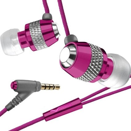 V-MODA Vibe In-Ear Noise-Isolating Metal Headphone (Blush) (Discontinued by Manufacturer)
