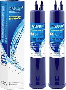 ICEPURE Replacement for 4396841, Everydrop® Filter 3, EDR3RXD1, 4396710, Kenmore® 9083, 9030, 46-9083, 46-9030, Refrigerator Water Filter, 2PACK