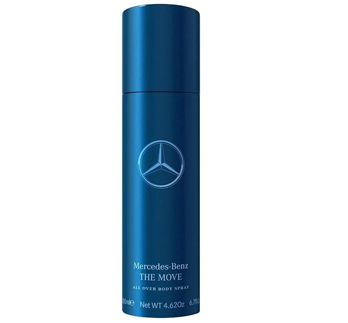 Mercedes Benz The Move Body Spray for Men 6.7 Ounce