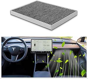 DEDC Tesla Model S Air Filter, Perfectly Fit for Model S 2016-2019