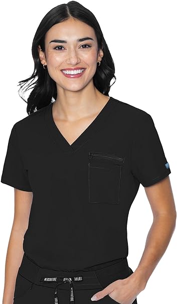 Med Couture Peaches Women's 1 Pocket Top