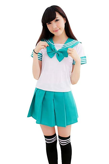 Ninimour- Japan School Uniform Dress Cosplay Costume Anime Girl Lady Lolita