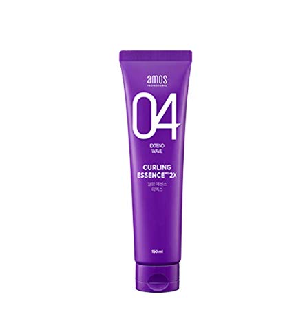KOREAN HAIR CARE_ AMOS Professional Curling Essence 2x. 1EA(150ml, curl up twice reinforced, soft texture)[001KR]