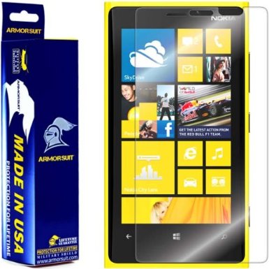 ArmorSuit MilitaryShield - Nokia Lumia 920 Screen Protector Shield   Lifetime Replacements