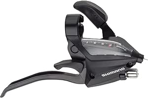 Shimano EF500 7-Speed Right Brake/Shift Lever, Black, Model: 586259