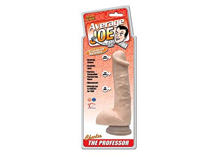 6Inch The Professor, Charles, Light Lifelike Soft Dildos Realistic Dong with Power Suction Cup for Beginners’ Hands-Free Play & strapon, Curved Shaft and Balls, Best Sexual Toy