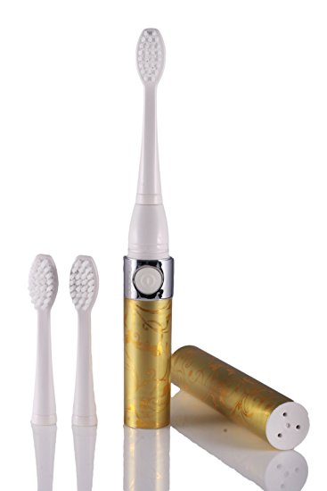 Sonicety Electric Toothbrush HI-923 Shinning Gold (Portable/Travel Size)