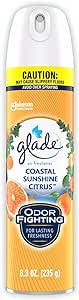 Glade Air Freshener Room Spray, Coastal Sunshine Citrus, 8.3 oz