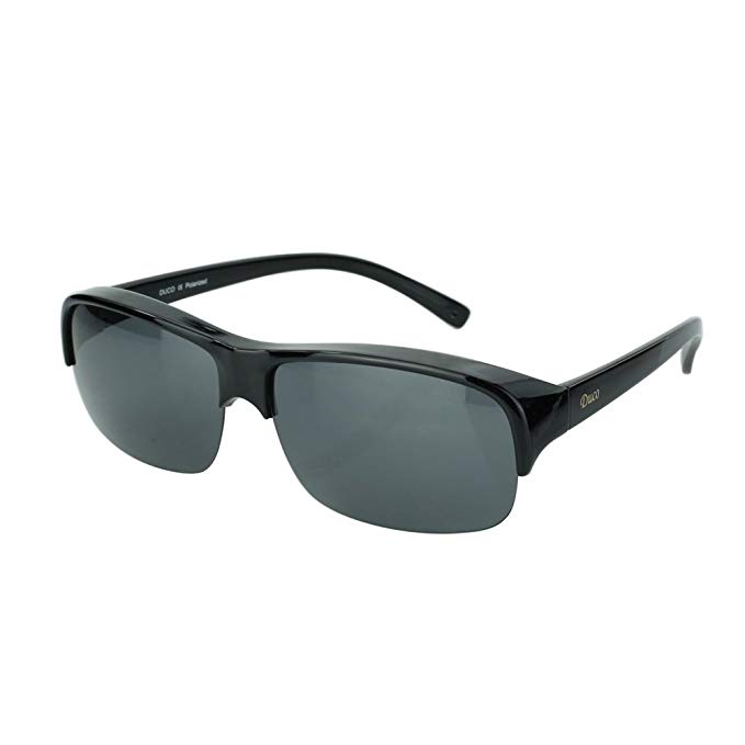 Duco Semi Rimless Sunglasses For Prescription Eyewear Polarized Sunglasses 8953T