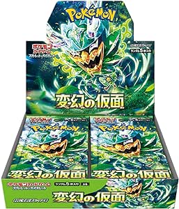 Pokémon Card Game Scarlet & Violet Expansion Pack Mask of Transformation Box (Japanese Version)