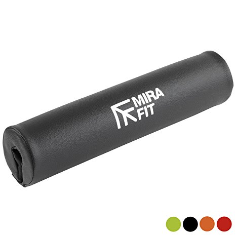 MiraFit Barbell Pad - Fits Standard & Olympic Bars - Choice of Colours