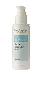 MyChelle Gentle Cleansing Wash, Ultra-Mild Vitamin-Enriched Face Cleanser for Sensitive and Normal Skin Types, 4.2 fl oz