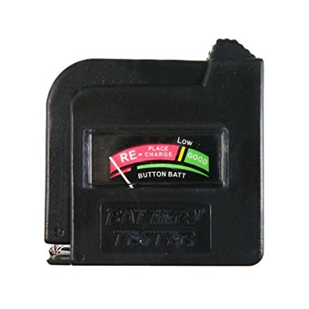 Universal Battery Tester AA AAA C D 9V Button Checker